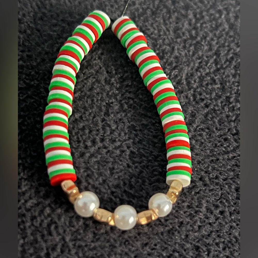 Handmade Colorful Beaded Bracelet perfect for Christmas Day